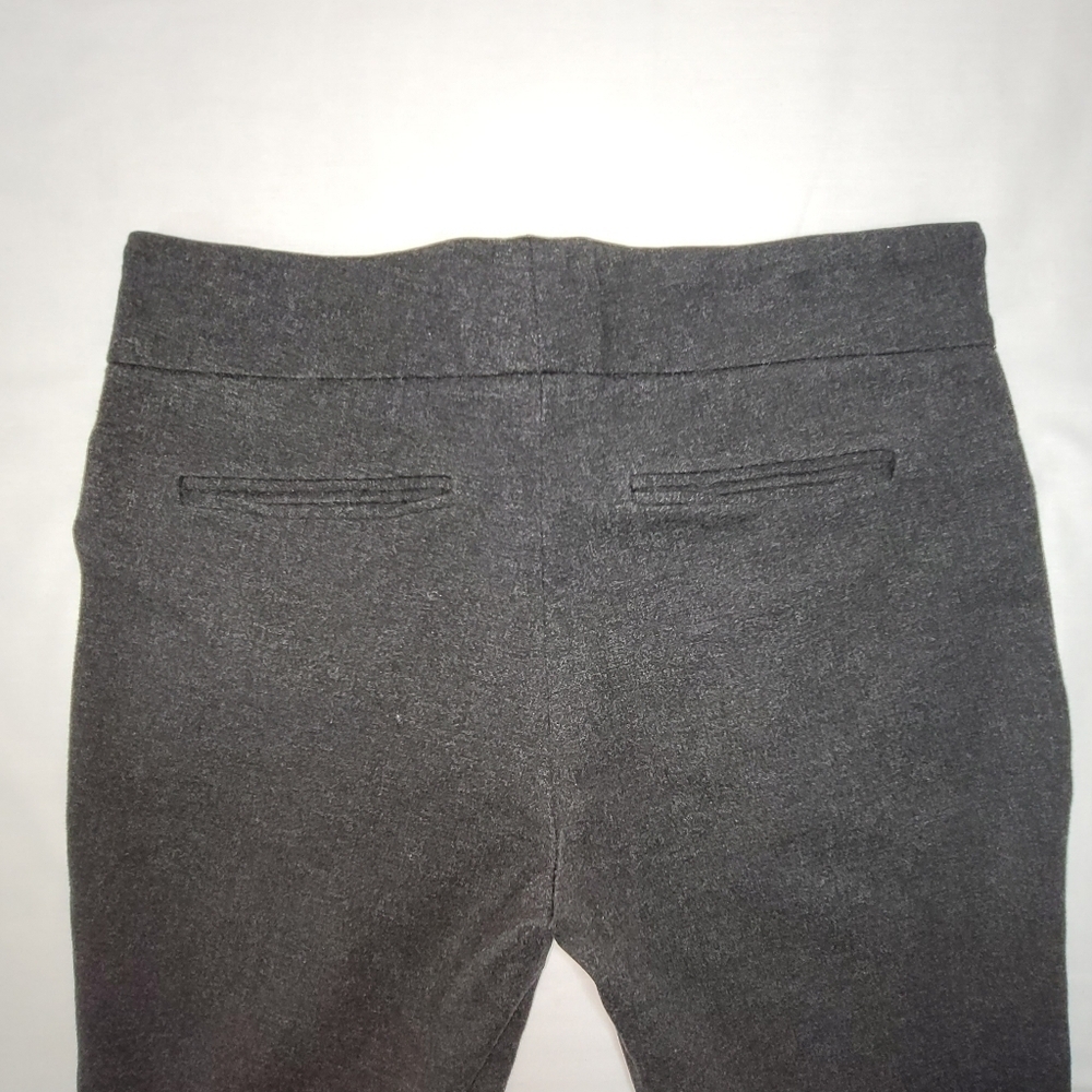Hilary Radley Pull On Skinny Stretch Women's Dark Gray Pants Size Medium - Picture 4 of 11